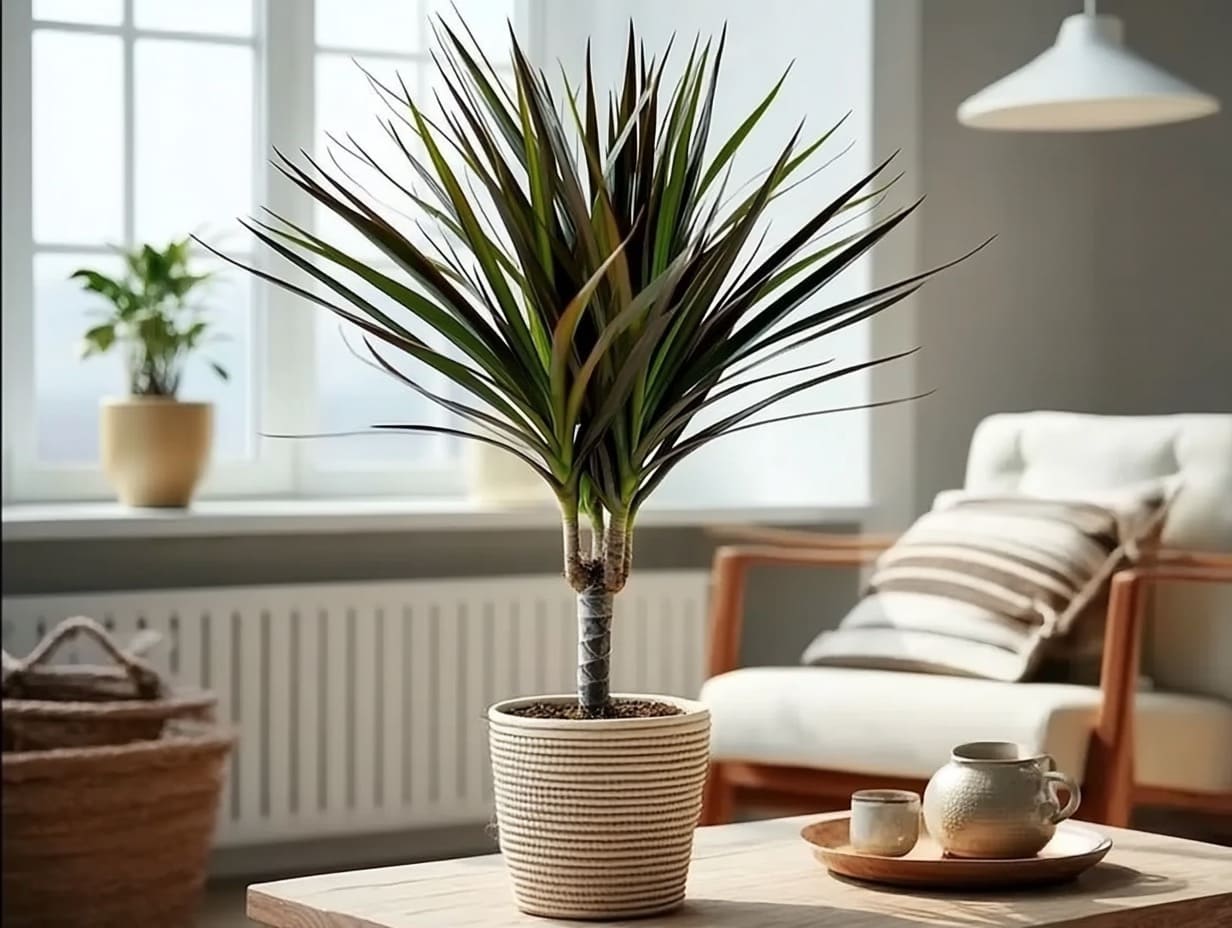 Драцена в интерьере